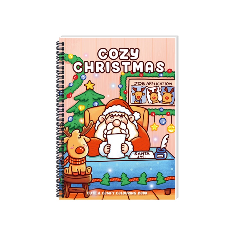 Weihnachts-Malbuch für Kinder