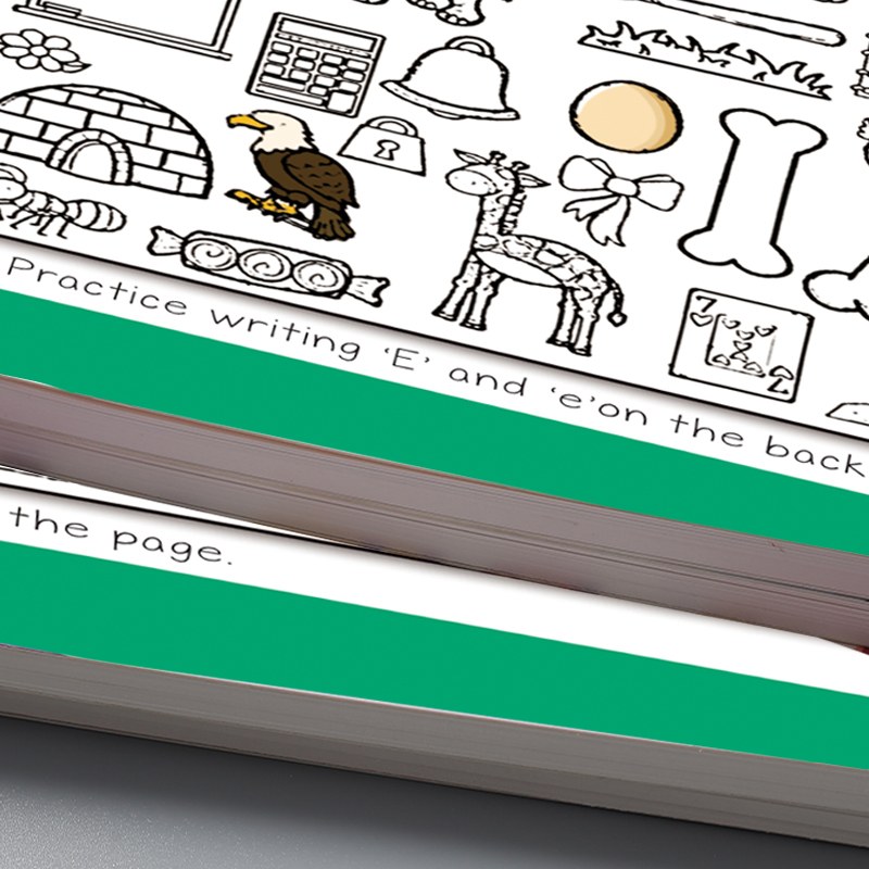 English Learning Coloring Book