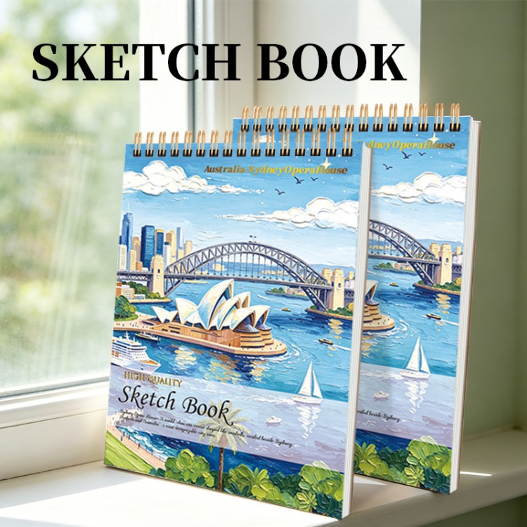 6-Pack Oil Painting Cover Sketchbooks