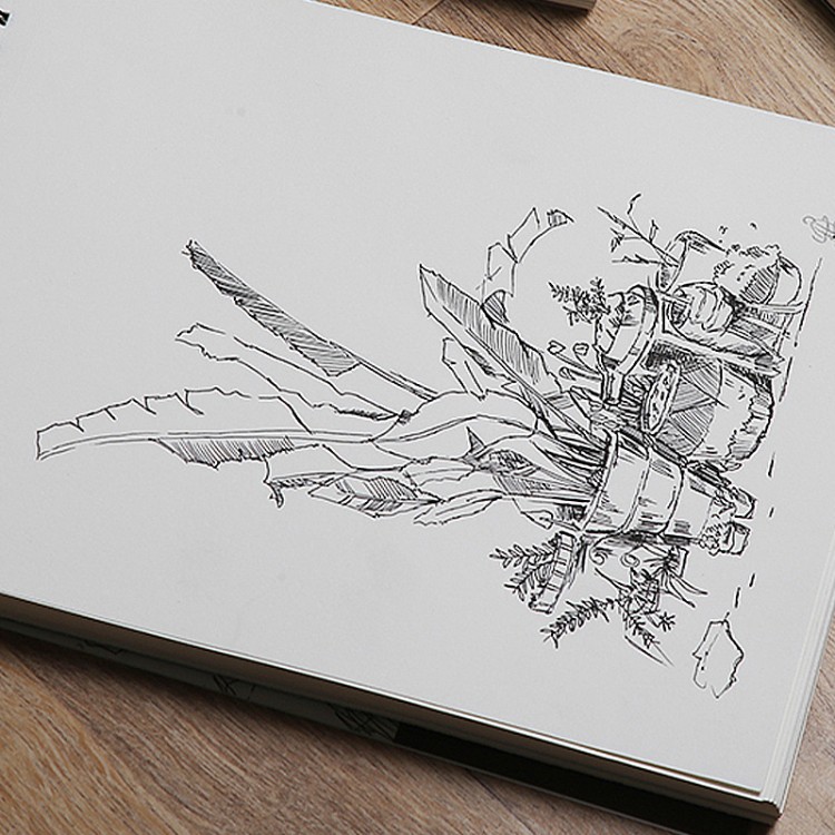 6-Pack Oil Painting Cover Sketchbooks